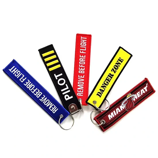 customized fabric keychains