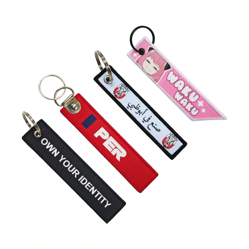 customized fabric keychains